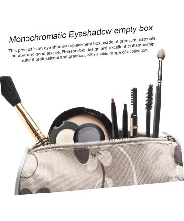 NOLITOY 40 Pcs Empty Eye Shadow Box Makeup Eyeshadow Empty Eyeshadow Pallet Gram Jar Make up Abs Travel Vial 4.1x3.8cmx5pcs Blackx5pcs - Buy Online on GoSupps.com