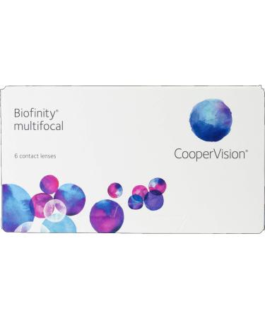Biofinity multifocal - N-Profile monthly soft lenses 6 pieces BC 8.6 mm/DIA 14.0 mm/ADD +1.00 N / +0.5 diopters