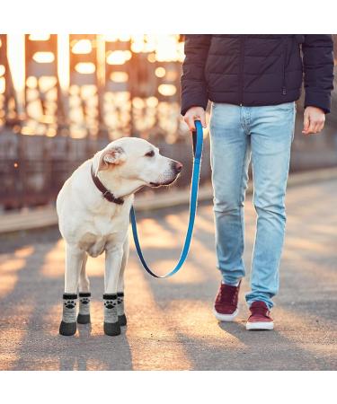 Cooltail Non-Slip Dog Socks - Waterproof Outdoor Dog Shoes for Paw Protection | Traction Control for Hardwood Floors - Size Small Gray - Buy Online on GoSupps.com