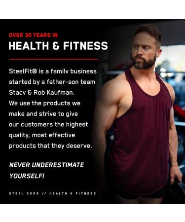 SteelFit Steel Core | Stimulant-Free Fat Burner | Boost Metabolism & Target Belly Fat | 90 Count - Weight Loss Supplement - Buy Online on GoSupps.com