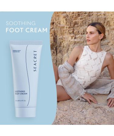 SEACRET Foot Cream with Tea Tree Oil & Dead Sea Minerals - 100ml | Hydrating & Soothing Foot Care for Optimal Health - Buy Online on GoSupps.com