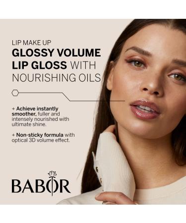Buy Babor Ultra Shine Lip Gloss 02 Berry Nude - 3D Volume Effect Non-Adhesive Nourishing Oils - Fuller Lips in 6 Colors | International Shipping - Buy Online on GoSupps.com