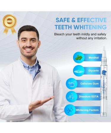 Sanhe Teeth Whitening Pen for Sensitive Teeth - Fast & Painless Treatment | 2 Pack, Travel-Friendly Mint Flavor - Buy Online on GoSupps.com
