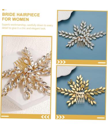 Angoily Comb Hair Accessories Hair Jewelry Bridal Hair Ornament Rhinestone Hairpiece for Women Hair Jewels Bridal Hair Clip Rhinestone Headpiece The Flowers Miss Grab The Drill Rhinestones - Buy Online on GoSupps.com