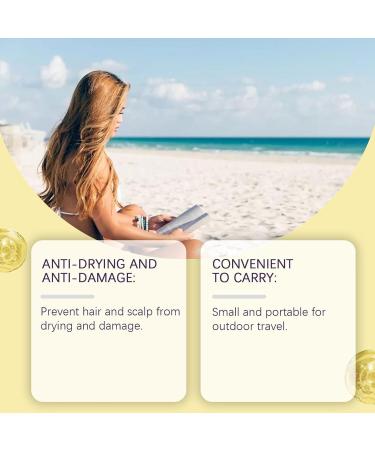  G n rique Hair Sunscreen 100 ml SPF 30 Long-Lasting Protection Waterproof with Body Sunblock UV Defense for Hair Non-Greasy Sweat Resistant Outdoor Sun Care Beach Running and Hiking - Buy Online on GoSupps.com