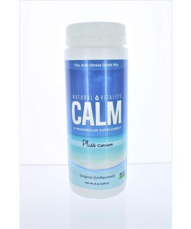 Natural Vitality Natural Calm Plus Calcium Original (Unflavored) 8 oz (226 g)
