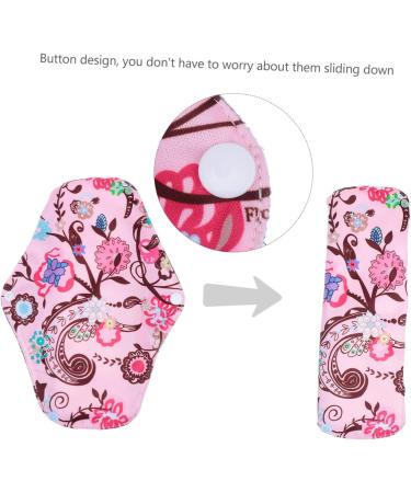 Coheali Women's Reusable Charcoal Menstrual Pads & Panty Inserts - Comfort & Protection with Travel Bag - Buy Online on GoSupps.com