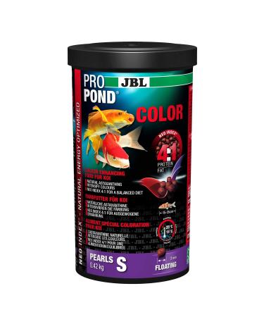 JBL Coloured Koi Food, Floating Food Granules, Special Food, ProPond Color, Size: S, 0.42 kg