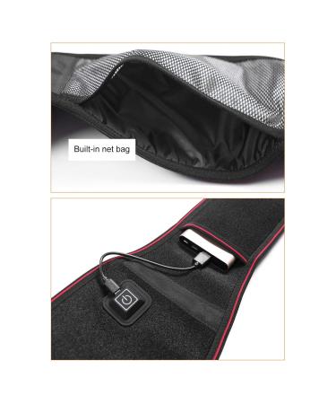 Heating Belt for Back Pain Relief | USB Electric Back Warmer & Support | Comforting Heating Pillow & Belly Belt - Buy Online on GoSupps.com