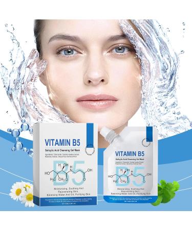 Masque en gel nettoyant l'acide salicylique la vitamine B5 - 100 ml - Masque de r paration effet multiple - Nettoie la peau en profondeur - Acide salicylique - Masque glac - Nourrit hydrate et - Buy Online on GoSupps.com