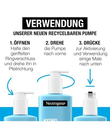 Neutrogena Hydro Boost Body Lotion Gel 250ml - Hydrating Moisturizer for All Skin Types - 1 Pack - International Shipping Available - Buy Online on GoSupps.com