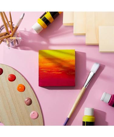 5-Piece Square Unfinished Wood Canvas Panel Boards for Painting and Home Decor - Buy Online on GoSupps.com