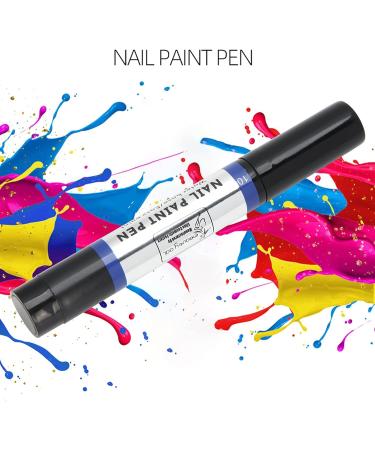 Nail Gel Pen Set - 10 Polar Animals Nail Paint Pens for Nail Art | Sketch It Nail Varnish Pens - Perfect Nail Art Tool for Salons or Individuals - Buy Online on GoSupps.com