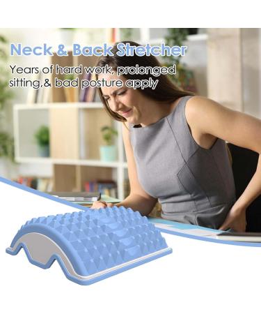 Neck and Back Extensor Chiropractic Pillow & Stretching Board - Relieve Neck Pain & Lower Back Discomfort | Acemend Refresh - Buy Online on GoSupps.com