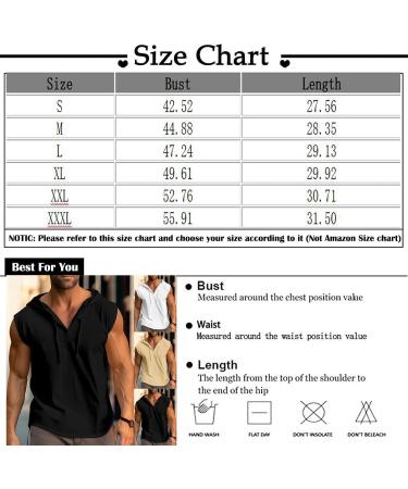 Rosennie Men's V-Neck Stringer Tank Top - Sleeveless Hoodie for Summer Gym & Bodybuilding - Loose Fit Muscle Shirt in White XL - Buy Online on GoSupps.com