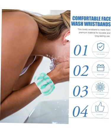 5paires Bracelets M nagers pour Lavage Visage Confortable Pratique Domicile Accessoire de Soin - Buy Online on GoSupps.com