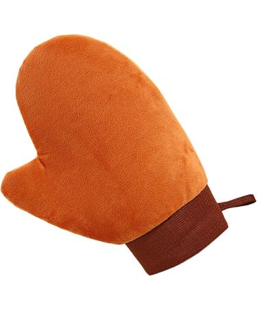  Tewzafiya Self-tanning mitt - Sunless self-tanning cream with mitt | Soft fabric applicator for sensitive skin home shower travel women men face legs back - Buy Online on GoSupps.com