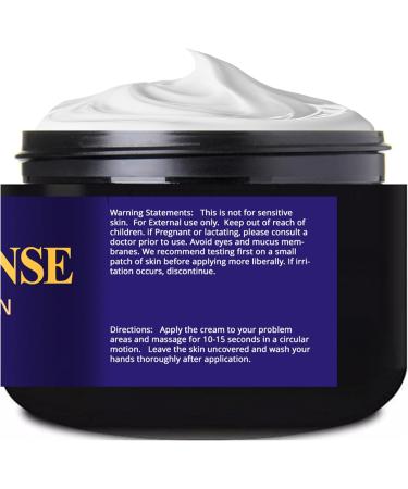 Frankincense Oil Massage Cream Lotion 4 Fl Oz | Relax Sore Muscles & Nourish Skin - International Shipping Available - Buy Online on GoSupps.com