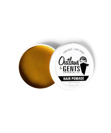 Outlaws & Gents Grooming Co. Hair Pomade - Firm Hold & Light Shine Styling Pomade for Men | Perfect for Classic & Modern Hairstyles - International Shipping Available - Buy Online on GoSupps.com
