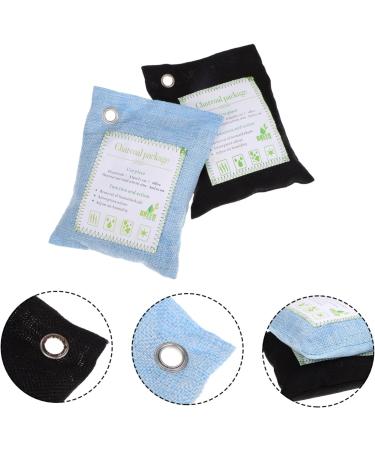 Homoyoyo Odorless Charcoal Bags - 2 Pack Activated Carbon Smell Absorbers for Cars & Home - Angry Orange Freshener - Buy Online on GoSupps.com