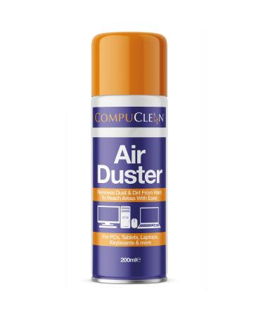 2X 200ml Air Duster Can Multi Purpose Spray Can Cleaner for Electronics Equipment with Extendable Straw for Difficult to Reach Areas
