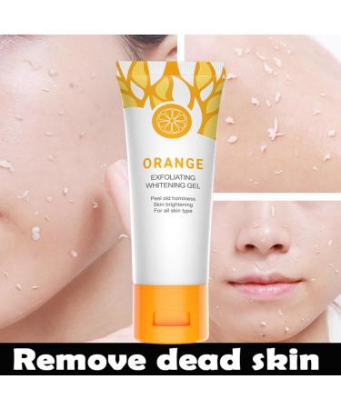 Orange Face Exfoliator Gel Vitamin C Exfoliating Face Scrub Whitening Body Scrub Deep Exfoliating Face Wash Body Scrub Exfoliator Facial Scrub Orange Exfoliating Whitening Gel Scrub Face Body Skin - Buy Online on GoSupps.com