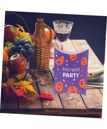 VILLCASE 20pcs Box Halloween Pillow Box Paper Candy Case Bags Goodie Boxes Halloween Candy Case Box Cute - Buy Online on GoSupps.com