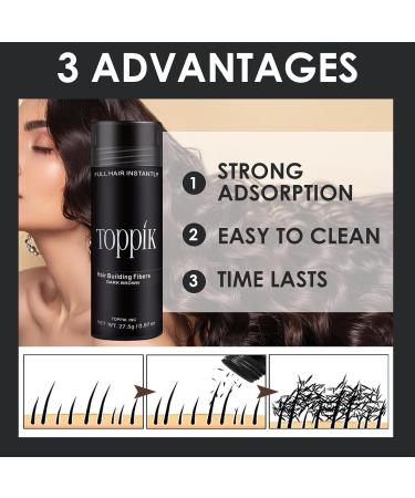 Buy Medium Brown Hair Scatter for Full Dense Look | Hair Compression Solution 27.5g - Buy Online on GoSupps.com