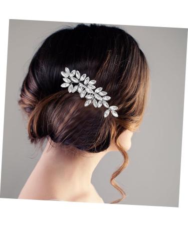 minkissy Crystal Hair Accessories Wedding Decor Rhinestone Bobby Pins Hair Clips Wedding Hair Accessories Tiara Hair Barrettes Hair Pin Rhinestones Bride Zinc Alloy Hair Piece - Buy Online on GoSupps.com