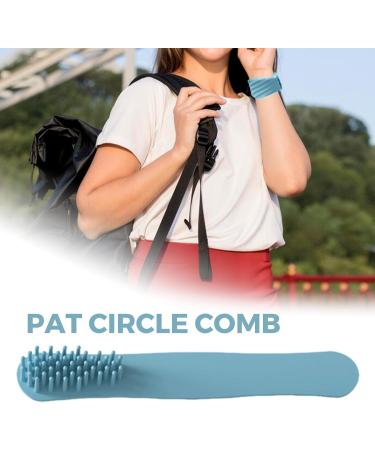Ruwshuuk Scalp Massage Brush with Long Handle - Soft Silicone Scalp Massager for All Hair Types | Ideal for Men Women & Teens | Blue - Buy Online on GoSupps.com