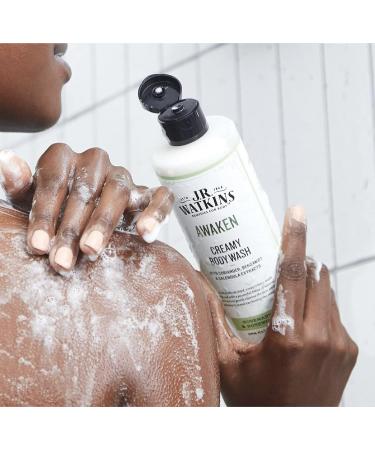 J.R. Watkins Awaken Body Wash 12 oz - Rosemary & Rosewood (Pack of 2) - Buy Online on GoSupps.com