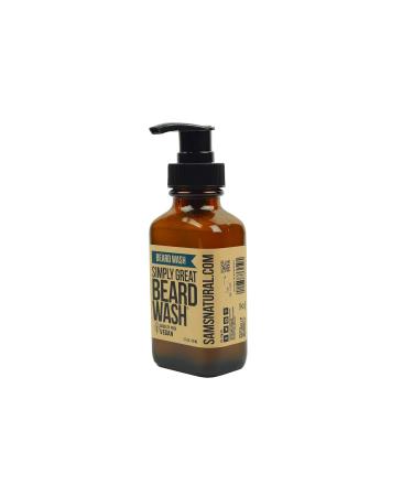 Gifts for Men - Natural Beard Wash 3 Oz | SLS-Free Paraben Free Vegan & Cruelty Free Cleansing - Buy Online on GoSupps.com