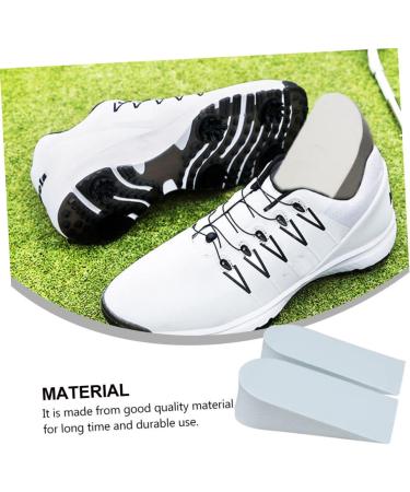 NOLITOY Invisible Heel Inserts - 8 Pairs Height Increasing Foam Cushions for Comfort and Support - Ideal for Students - White - Buy Online on GoSupps.com