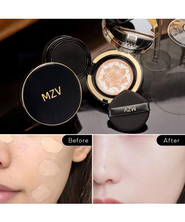 Sumax Water Bead Tricolor Latte Concealer Cushion MZV Air Cushion BB Cream - 3PCS, Natural Shade - Long-Lasting, Moisturizing, Oil Control - Buy Online on GoSupps.com