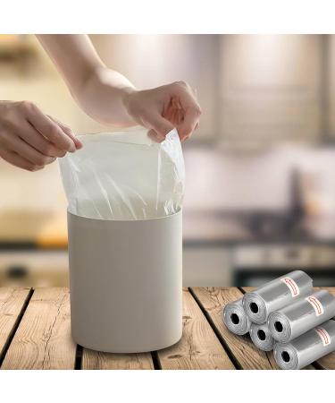 Small Garbage Bags 0.5 Gallon 100 Counts Trash Bags Disposable Bathroom Bin liners Wastebasket Bins bags for Desktop Trash Bin Home Kitchen Bedroom Office Bathroom - Buy Online on GoSupps.com