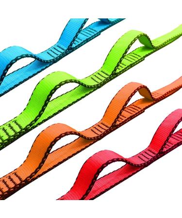 CAPARK 53 Daisy Chains Rope Climbing Lanyard, Strong 23kN Aerial Yoga Webbing - 1PC Red - Buy Online on GoSupps.com