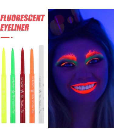 FOMIYES 5pcs Halloween Paint Pen Make up Highlighter Eyeliner Fluorescence Eye Liner Eyeliner Pen Plastic - Buy Online on GoSupps.com