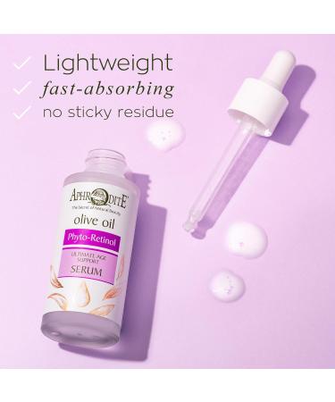  APHRODITE Aphrodite Phyto-Retinol Age Support Serum - Alternative to Plant Retinol - Reduces Fine Lines - Moisturizes & Firms - Fragrance Free & Skin-Friendly - Buy Online on GoSupps.com
