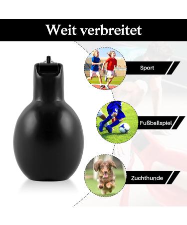 Famini Hand Whistle & Stainless Steel Sports Pipes Set - Loud Coaching Whistles for Referees & Coaches (Black) - Premium Sports Accessories - Buy Online on GoSupps.com