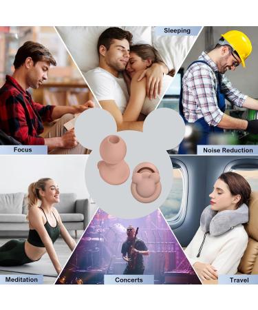 Buy High Fidelity Ear Plugs for Sleeping | Noise Reduction Silicone Earplugs - 33dB | Perfect for Study Work and Snoring - Buy Online on GoSupps.com