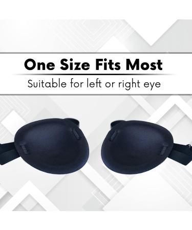 Buy Bistras 2 Pcs 3D Adjustable Eye Patches for Adults & Kids - Medical Eye Cover for Amblyopia Lazy Eye & Pirate Costumes - Fast International Shipping - Buy Online on GoSupps.com