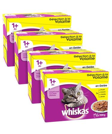 Whiskas Meat and Fish Fresh Sachets in Sauce for Cats