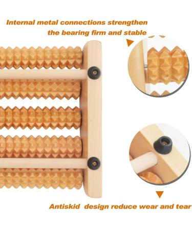 Christmas Gifts Dual Foot Massager Roller - Shiatsu Massage for Foot, Leg, Back - Relax & Relieve Pain - Perfect Gift for Men, Women, Mom, Dad, Teacher - Buy Online on GoSupps.com