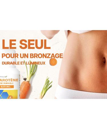 BETACAROTENE FOR STRONG TANNING | 210 Tablets (Stock For 7 Months)| Beta Carotene High Dose To Accelerate Tanning Dry Carrot Extract With Vitamin A | Gluten And Lactose Free - Buy Online on GoSupps.com