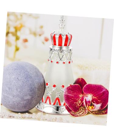 Ipetboom Dubai Perfume Empty Bottle Dropper Bottle Glass Arab 10x5CM Silver - Buy Online on GoSupps.com