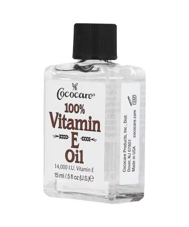COCOCARE Vitamin E Oil - 14000 IU - Antioxidant - Repair Skin - 0.5 fl oz (Pack of 2) - Buy Online on GoSupps.com