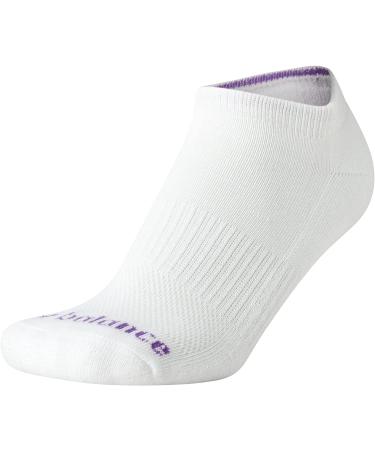 New Balance Girls' Cushion Low Cut Ankle Socks (16 Pack), Pure White - Size Large - Buy Online on GoSupps.com