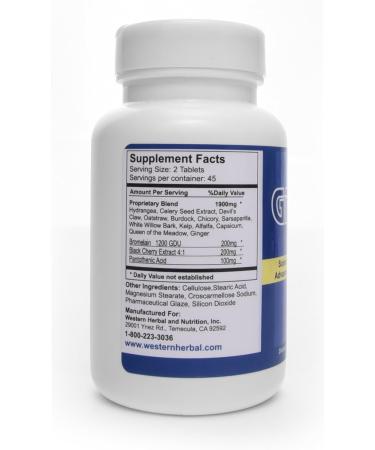 GR-911 Uric Acid Cleanse & Joint Support Supplement - Reduce Inflammation with Natural Formula | 90 Tablets - Buy Online on GoSupps.com