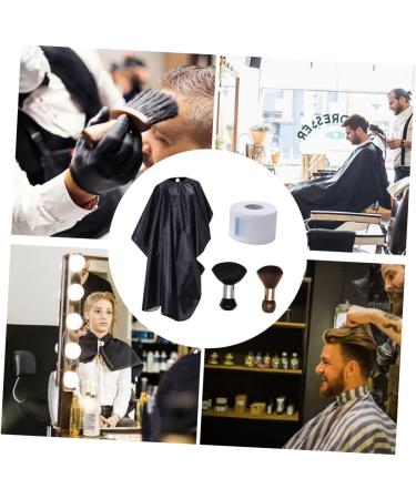 MUSISALY Set 4 Hairdressing Tools Set Hair Dye Gown Hairdressing Cape Hair Cutting Apron Salon Neck Duster Hair Color Apron Barber Neck Brush Haircutting Strips Haircut Neck Brush Plastic - Buy Online on GoSupps.com