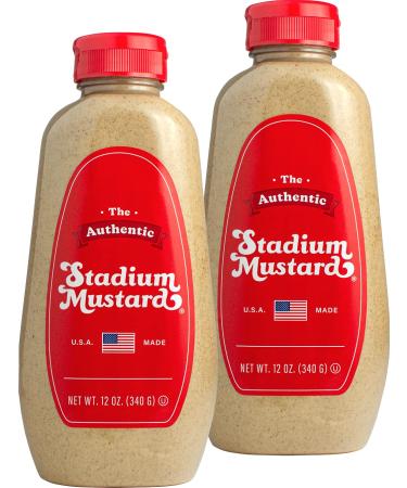 Stadium Mustard, 12 oz (Pack of 2)